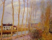 Sisley, Alfred - The Loing Canal at Moret